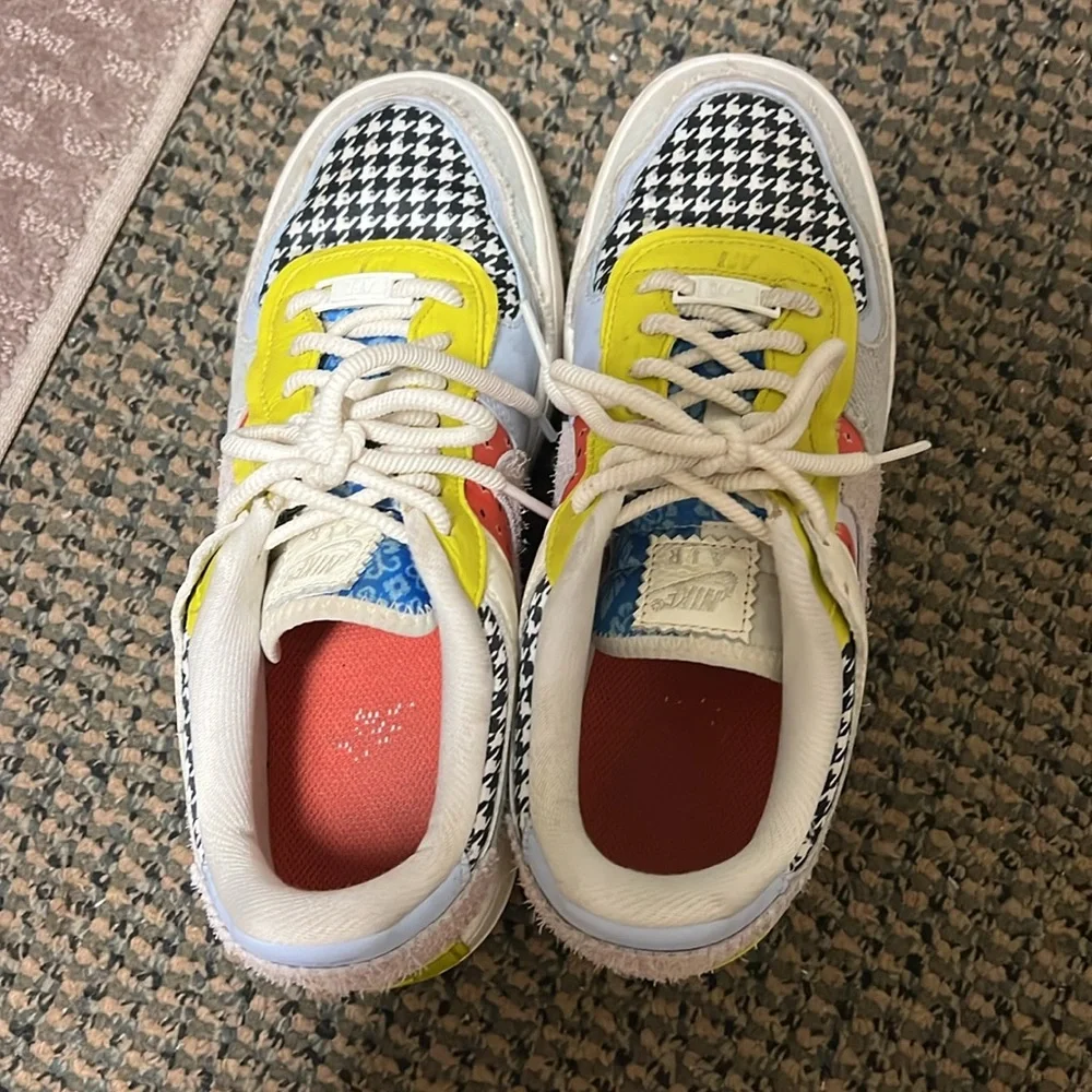 Colorful AF1s Women’s Size 9 - Picture 2 of 3